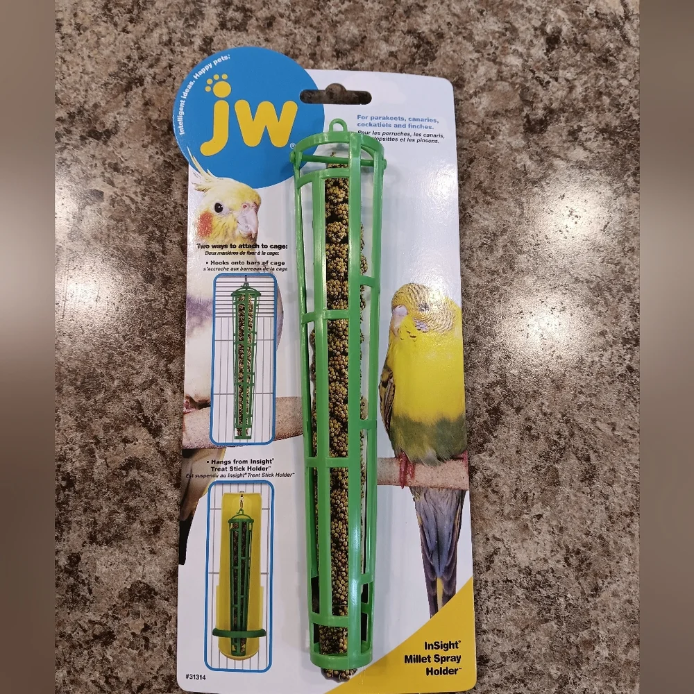 Millet Spray Holder Pet Birds Parakeets Canary Cockatiels Finches